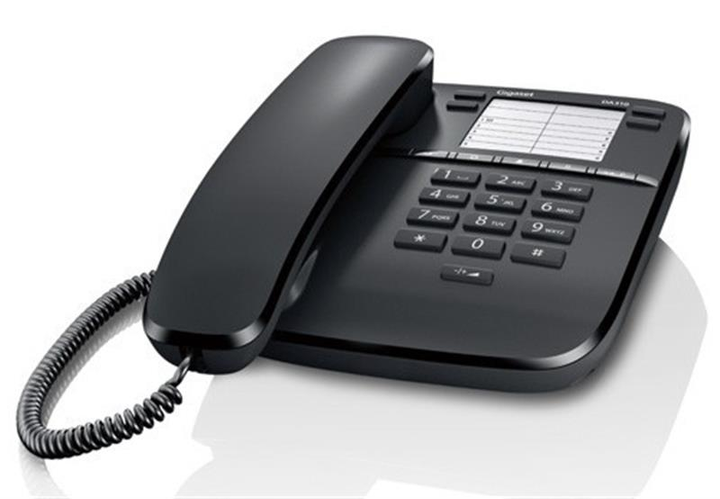 Проводной телефон Gigaset DA310 Black (S30054-S6528-W101) – фото ...