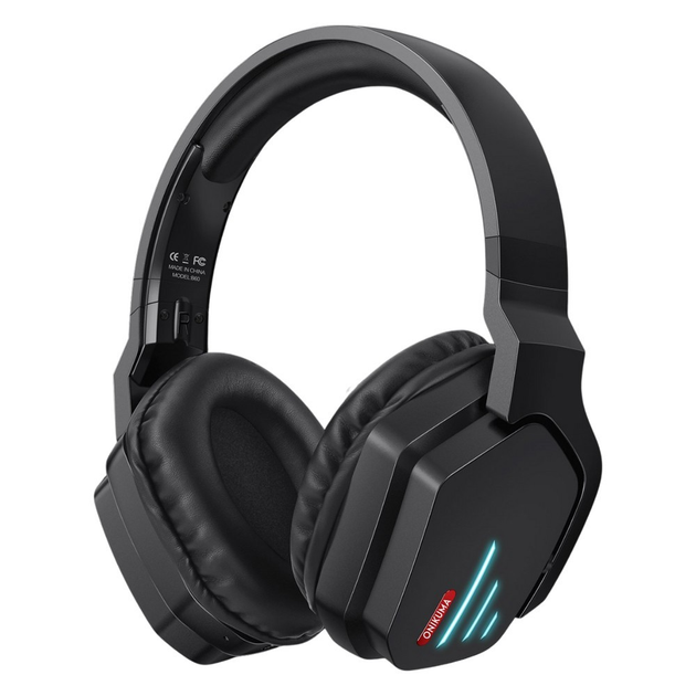 Беспроводные Bluetooth наушники игровые c LED подсветкой ONIKUMA B60 ...
