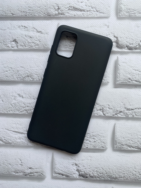 Силиконовый матовый чехол для Samsung Galaxy A51 Черный – фото, отзывы ...