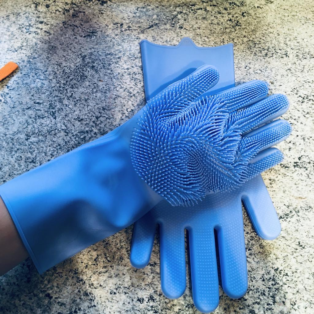 Перчатки силиконовые для мытья посуды Better Glove EL-1313 от продавца ...