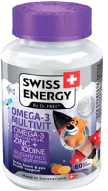 Комплекс для детей Swiss Energy від 3 років Omega-3 Multivit (Витамины ...