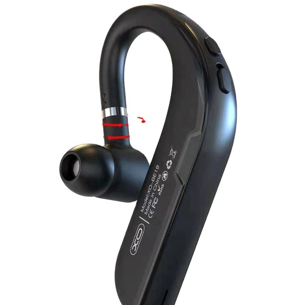 Bluetooth гарнитура для телефона XO BE19 Черный - изображение 3