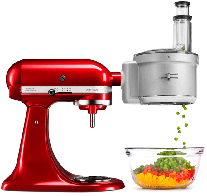 Насадка-кухонный комбайн KitchenAid 5KSM2FPA серая - Фото 16 Насадка-кухонный комбайн KitchenAid 5KSM2FPA серая - изображение 16