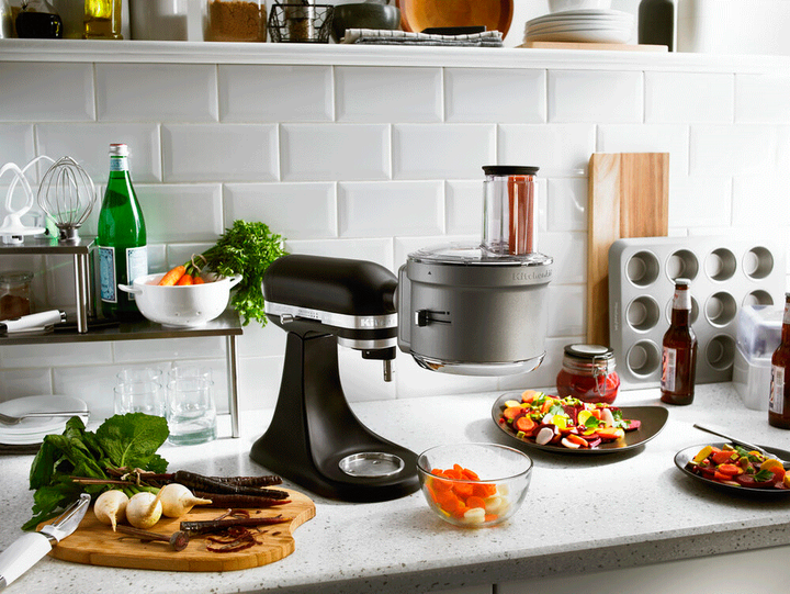 Насадка-кухонный комбайн KitchenAid 5KSM2FPA серая - Фото 19 Насадка-кухонный комбайн KitchenAid 5KSM2FPA серая - изображение 19