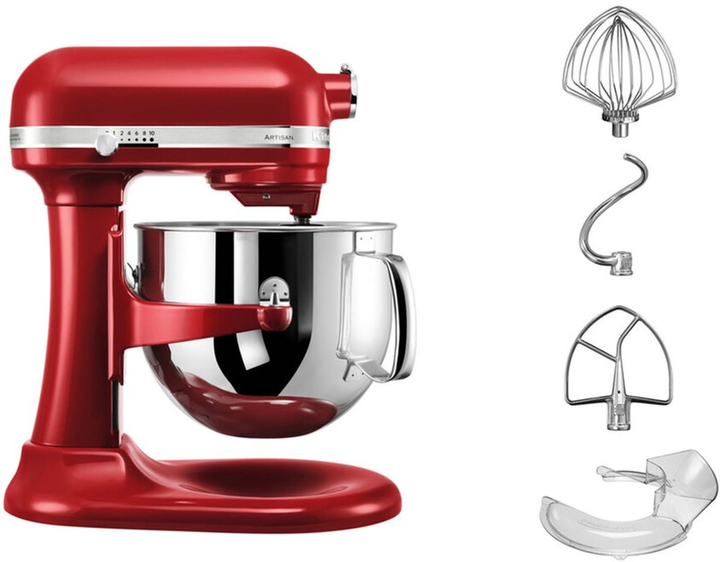 Планетарный миксер KitchenAid Artisan 5KSM7580XEER с подъемной чашей ...