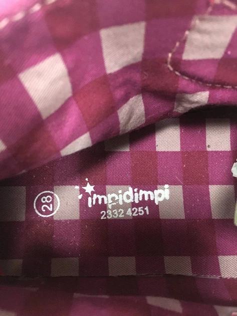 Тапочки замшевые на липучке Impidimpi, Германия, размер: 27 (17,5 см) - изображение 4