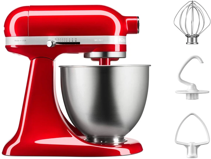 Планетарний міксер KitchenAid Artisan MINI 5KSM3311XECA з відкидним