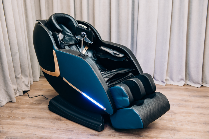 Крісло масажне XZERO Y16 SL Premium Blue - зображення 3