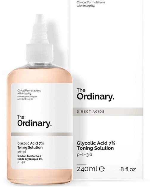Цей тонік The Ordinary Glycolic Acid 7% Toning Solution з гліколевої кислотою 240 мл (10227156) - Фото 3 Цей тонік The Ordinary Glycolic Acid 7% Toning Solution з гліколевої кислотою 240 мл (10227156) - зображення 3