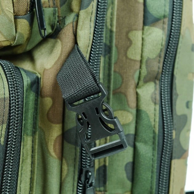 Рюкзак тактичний 45 літрів об'єм для ЗСУ, чоловічий штурмовий військовий рюкзак 45 л, водовідштовхувальний Cordura Дубок - зображення 5