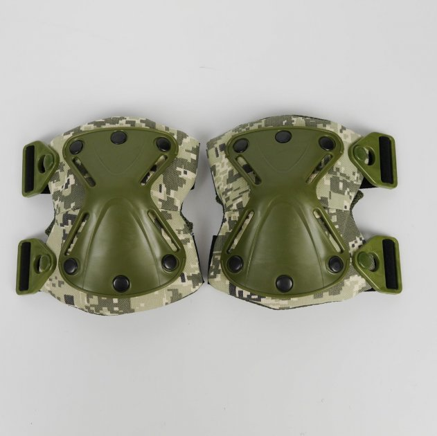 Армійські наколінники зі швидким скиданням Піксельний камуфляж ua22 (ks2435456456) - зображення 1