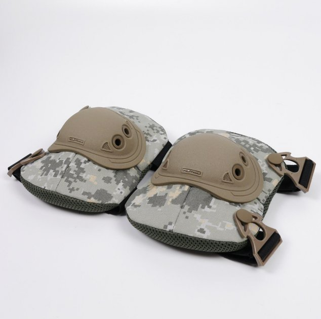 Армейские налокотники тактические защитные быстросъемные налокотники киборг МХ19 Пиксель (KS1111222) - изображение 2
