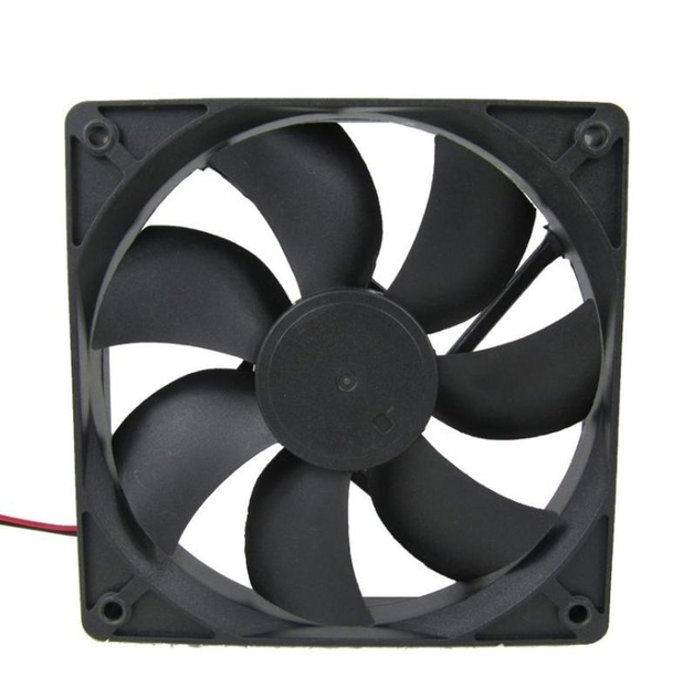 Вентилятор 120 mm ATcool 12025 Black (3pin- 120 х 120 х 25мм) - изображение 1