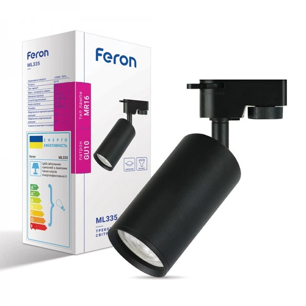 Трековый светильник Feron ML335 черный - изображение 2