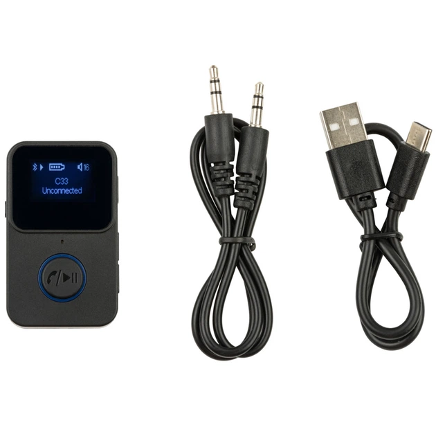 MP3-плеєр з Bluetooth 5.0 приймачем U&P Higi C33 Black (SHT-C33-BK) - зображення 6