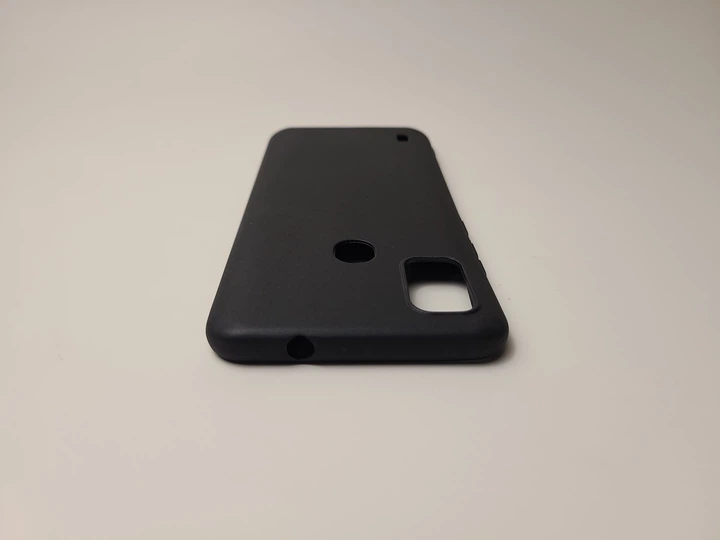 Чехол TPU Matte для ZTE Blade A51 бампер черный - Фото 4 Чехол TPU Matte для ZTE Blade A51 бампер черный - изображение 4