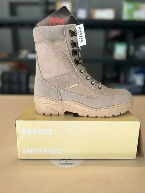 Черевики тактичні 43р. Койот Fostex sniper boots 43 Coyote (8719298042143-43) - изображение 1