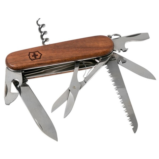 Складной нож Victorinox Huntsman Wood 9,1 см 1.3711.63B1 - изображение 2