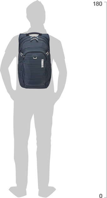 Рюкзак для ноутбука Thule Construct 24L 15.6" Carbon Blue (TH 3204168) - Фото 9 Рюкзак для ноутбука Thule Construct 24L 15.6" Carbon Blue (TH 3204168) - зображення 9