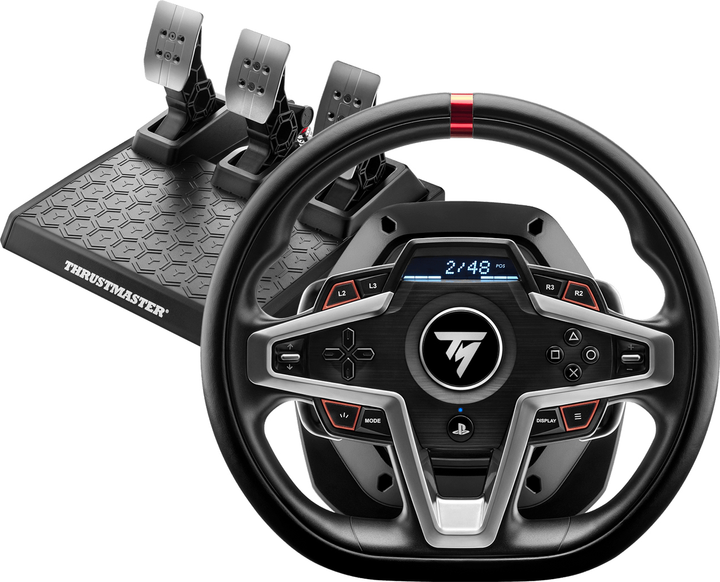 Игровой руль Thrustmaster T248X Black (4460182) – фото, отзывы ...