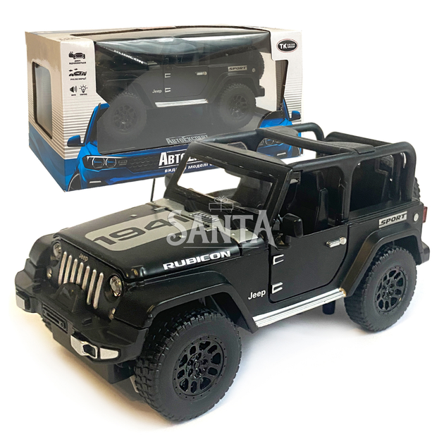 Машинка металлическая Jeep Джип «AutoExpert» ,чорный, инерц., звук, свет, откр двери., 13*7*7 см (27003) - Фото 1 Машинка металлическая Jeep Джип «AutoExpert» ,чорный, инерц., звук, свет, откр двери., 13*7*7 см (27003) - изображение 1