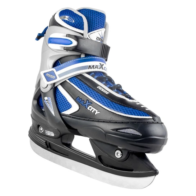 Коньки раздвижные MAXCITY DESIRE boy 30-33 Blue - изображение 3