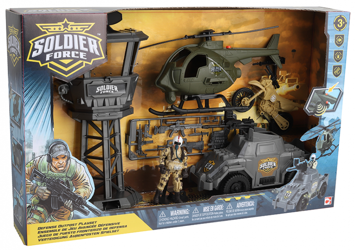 Игровой набор Chap Mei Солдаты Defense Outpost (545117) (4893808451176) - изображение 2