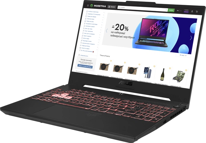 Ноутбук ASUS TUF Gaming A15 FA507RE-HN021 (90NR08Y2-M002A0) Jaeger