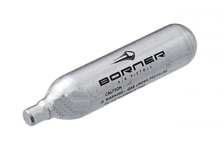Балончики 20шт для пневматики Borner балончики CO2 для пневматичного пістолета - зображення 1