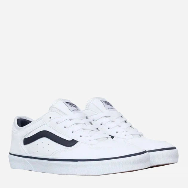 Tenisówki męskie do kostki Vans VN0A4BTTW691 39 25 cm Białe (195438709684) - obraz 2