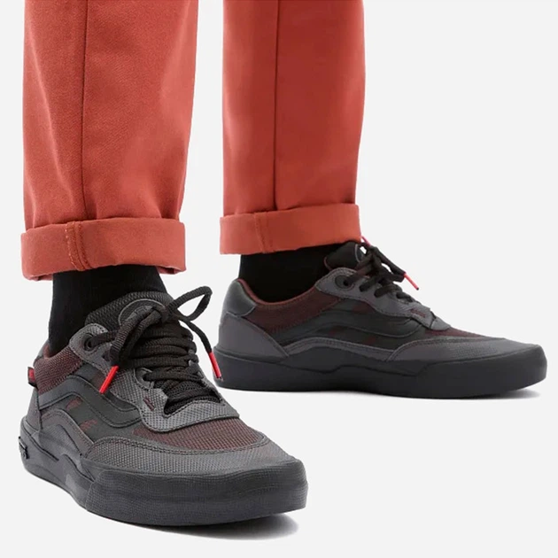 Sneakersy męskie skórzane Vans VN0AJIA8AC1 38 24 cm Brązowe (193390914641) - obraz 2