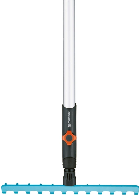 Грабли Gardena Combisystem 30 см 12 зубьев и ручка деревянная 130 см (03024-20.000.00) - Фото 6 Грабли Gardena Combisystem 30 см 12 зубьев и ручка деревянная 130 см (03024-20.000.00) - изображение 6