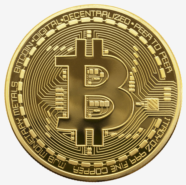 Сувенирная монета Биткоин (Bitcoin) - Золото – купить онлайн на ROZETKA