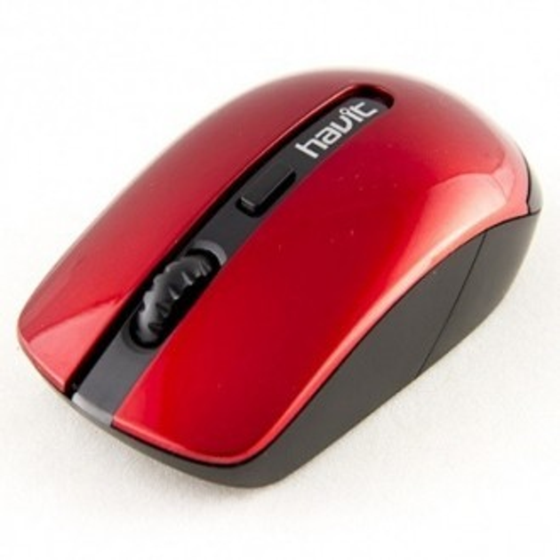 Бездротова миша HAVIT MS989GT Black/Red (1600 DPI, 4 кл) - изображение 2