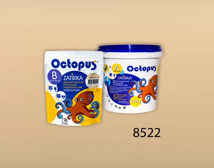 Затирка для плитки Octopus Zatirka 8522 эпоксидная 1,25 кг - изображение 2