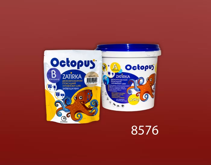 Затирка для плитки Octopus Zatirka 8576 эпоксидная 1,25 кг - изображение 2