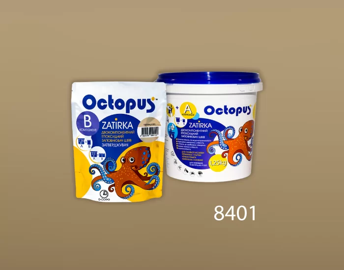 Затирка для плитки Octopus Zatirka 8401 эпоксидная 1,25 кг - изображение 2