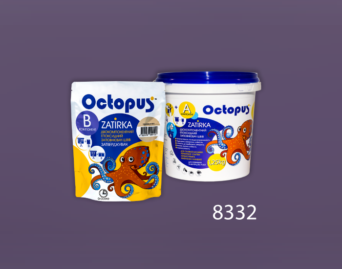 Затирка для плитки Octopus Zatirka 8332 эпоксидная 1,25 кг - изображение 2