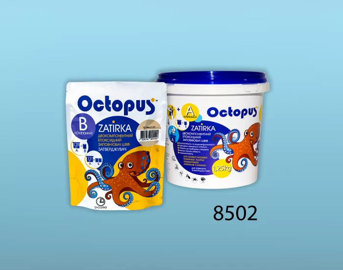 Затирка для плитки Octopus Zatirka 8502 эпоксидная 1,25 кг - изображение 2