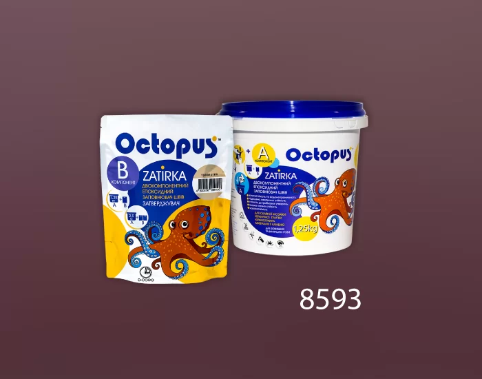 Затирка для плитки Octopus Zatirka 8593 эпоксидная 1,25 кг - изображение 2