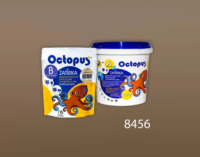Затирка для плитки Octopus Zatirka 8456 епоксидна 1,25 кг - зображення 2