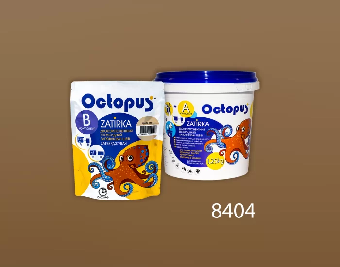 Затирка для плитки Octopus Zatirka 8404 эпоксидная 1,25 кг - изображение 2