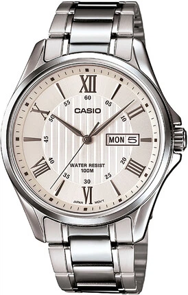 Чоловічі наручні годинники Casio MTP-1384D-7AVEF - Фото 1 Чоловічі наручні годинники Casio MTP-1384D-7AVEF - зображення 1