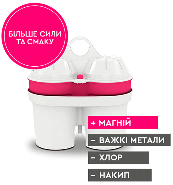 Картриджі для фільтрів-глечиків BWT Magnezium 2 шт (99022001901835) - зображення 2