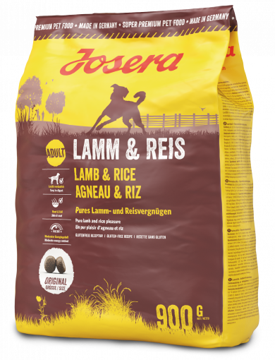 Сухий корм Josera Adult with Lamb & Rice. Едалт з ягнятиною та рисом для всіх порід 900 г - Фото 2 Сухий корм Josera Adult with Lamb & Rice. Едалт з ягнятиною та рисом для всіх порід 900 г - зображення 2