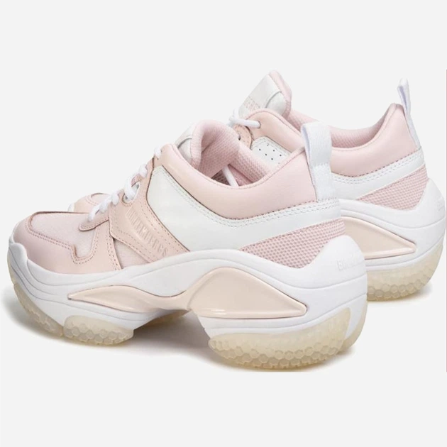 Sneakersy damskie na wysokiej platformie do kostki kolorowe Bikkembergs B4BKW0092-680 36 Różowe (889680273993) - obraz 3