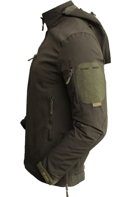 Куртка чоловіча тактична Мультикам Combat Туреччина Софтшел Soft-Shell ЗСУ (ЗСУ) XXXL 8181 зелена - зображення 2