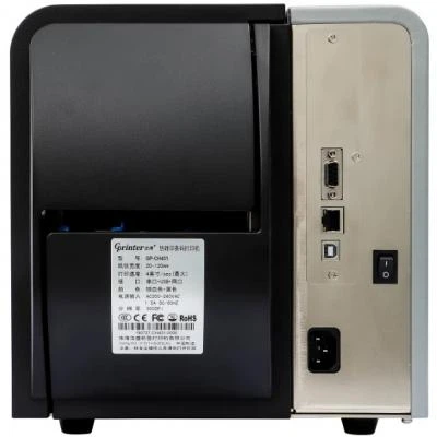 Принтер етикеток Gprinter GP-CH431 300dpi, USB, RS232, LPT, Ethernet ...