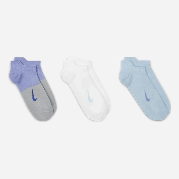 Набор носков Nike Everyday Plus Ltwt Ns CV2964-916 34-38 3 пары (196147075015) - изображение 3