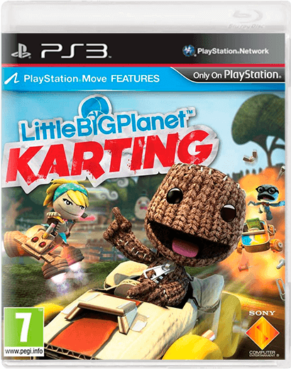 Игра Sony PlayStation 3 LittleBigPlanet Karting Русская Озвучка - Фото 1 Игра Sony PlayStation 3 LittleBigPlanet Karting Русская Озвучка - изображение 1